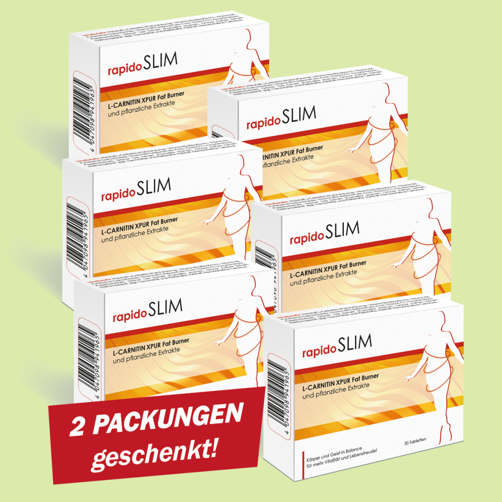 6er Set: rapidoSLIM (6 x 30 Tabletten)