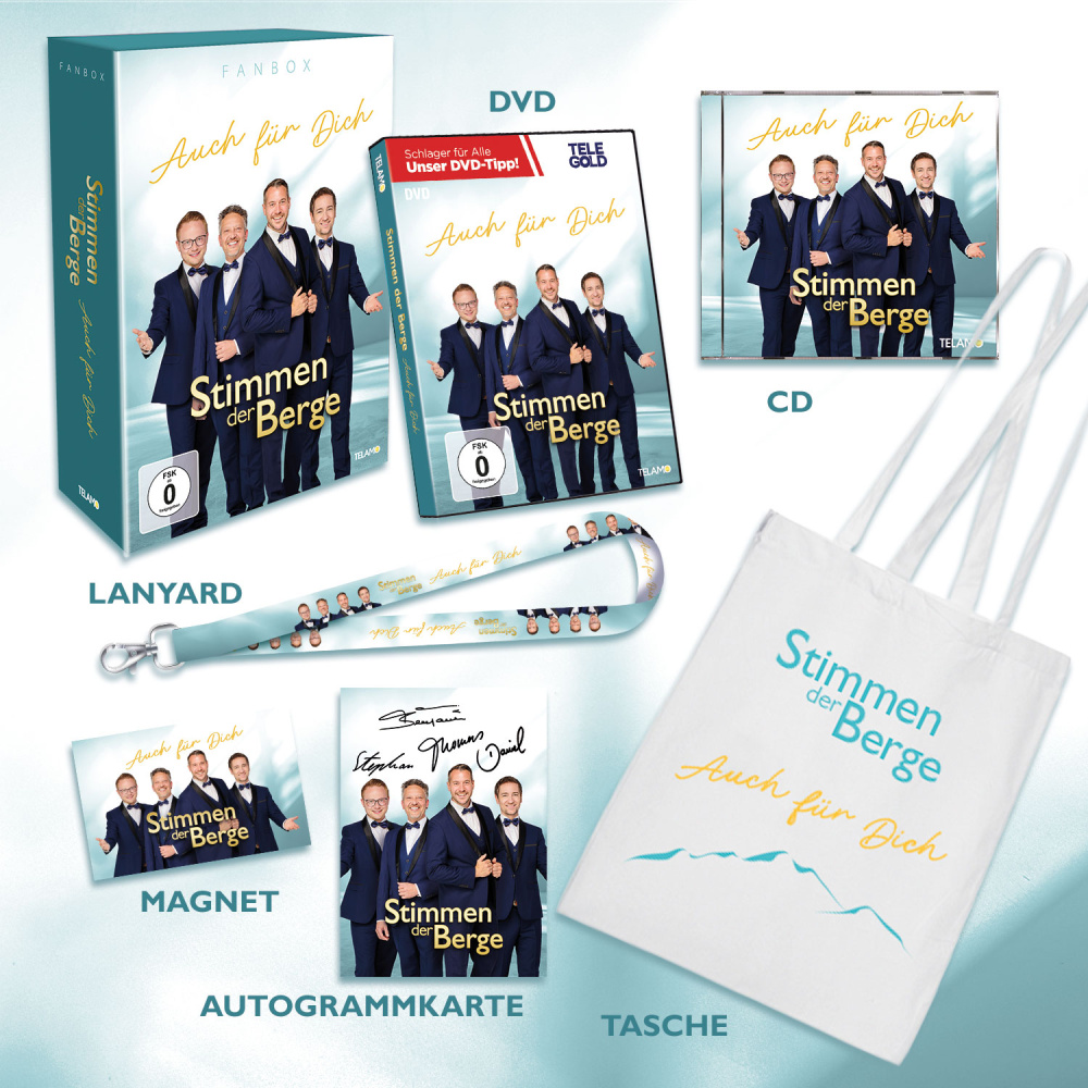 Auch für Dich Fanbox + GRATIS Liederbuch