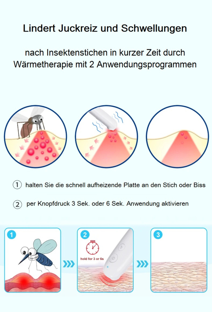 Elektrischer Insektenstichheiler