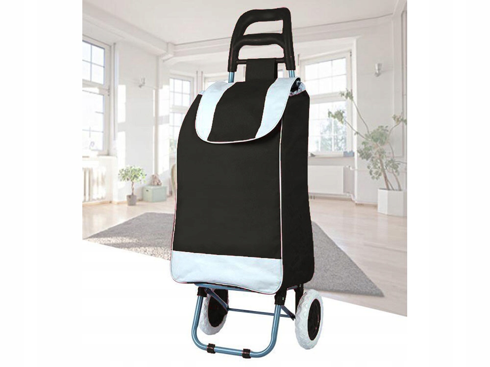 Einkaufstrolley schwarz