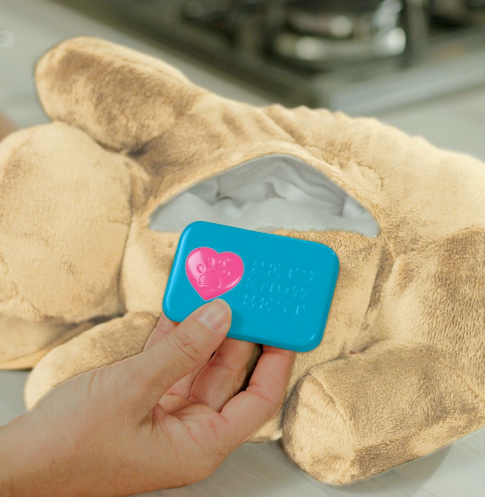 Huggie Pup - Kuscheltier mit Herzschlag und Wärmefunktion