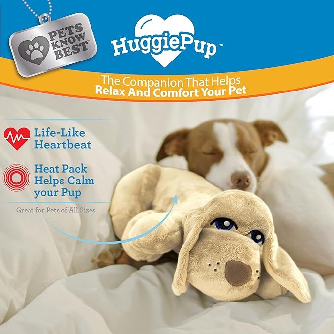 Huggie Pup - Kuscheltier mit Herzschlag und Wärmefunktion