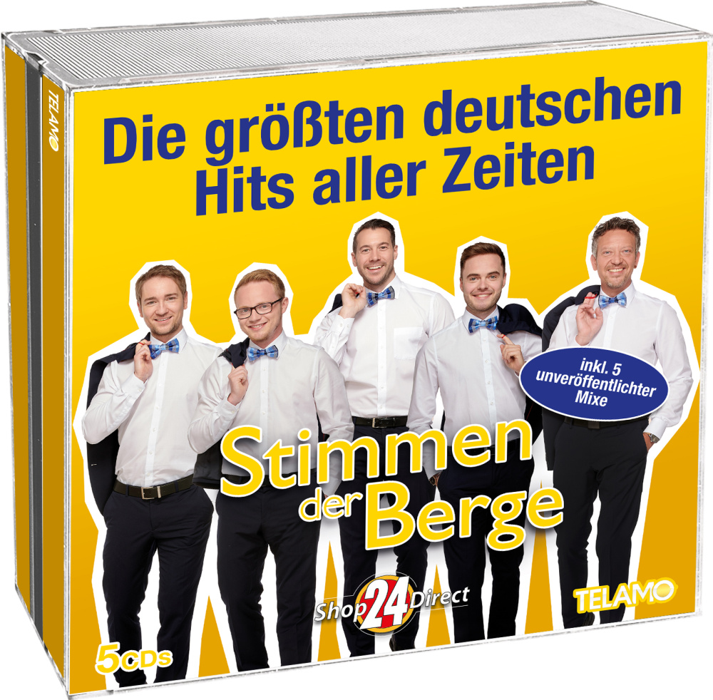 Auch für Dich + Die größten deutschen Hits aller Zeiten + GRATIS Liederbuch, Fanschal & Tasse