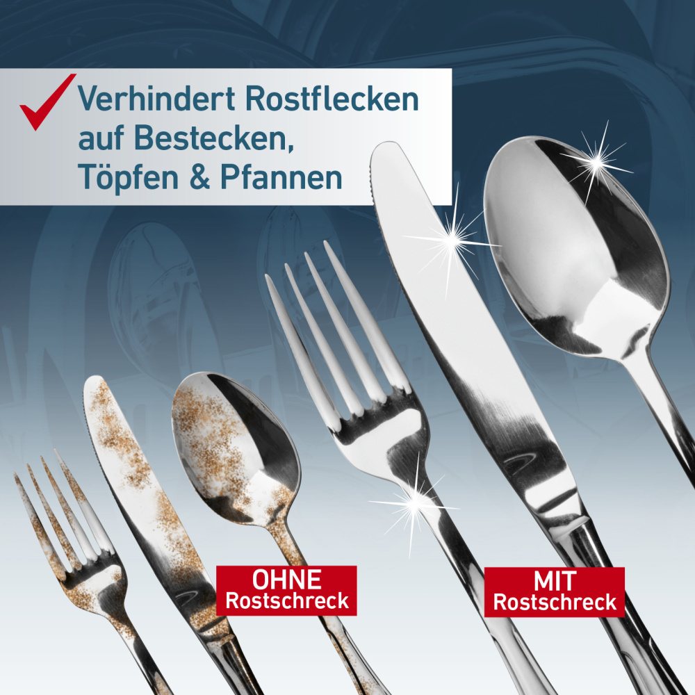 Spülmaschinenreiniger Rokittas Rostschreck