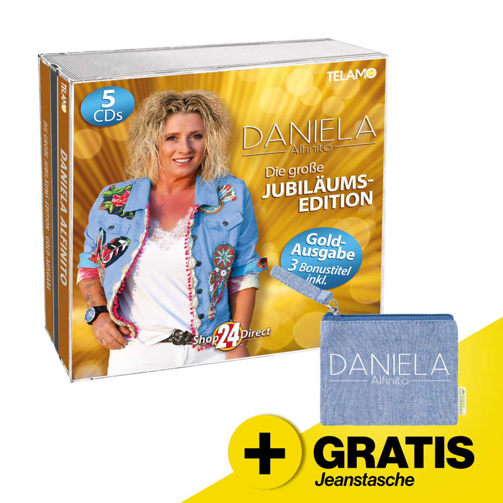 Wer liebt gewinnt + Die große Jubiläums-Edition (Gold-Ausgabe) + GRATIS Jeanstasche