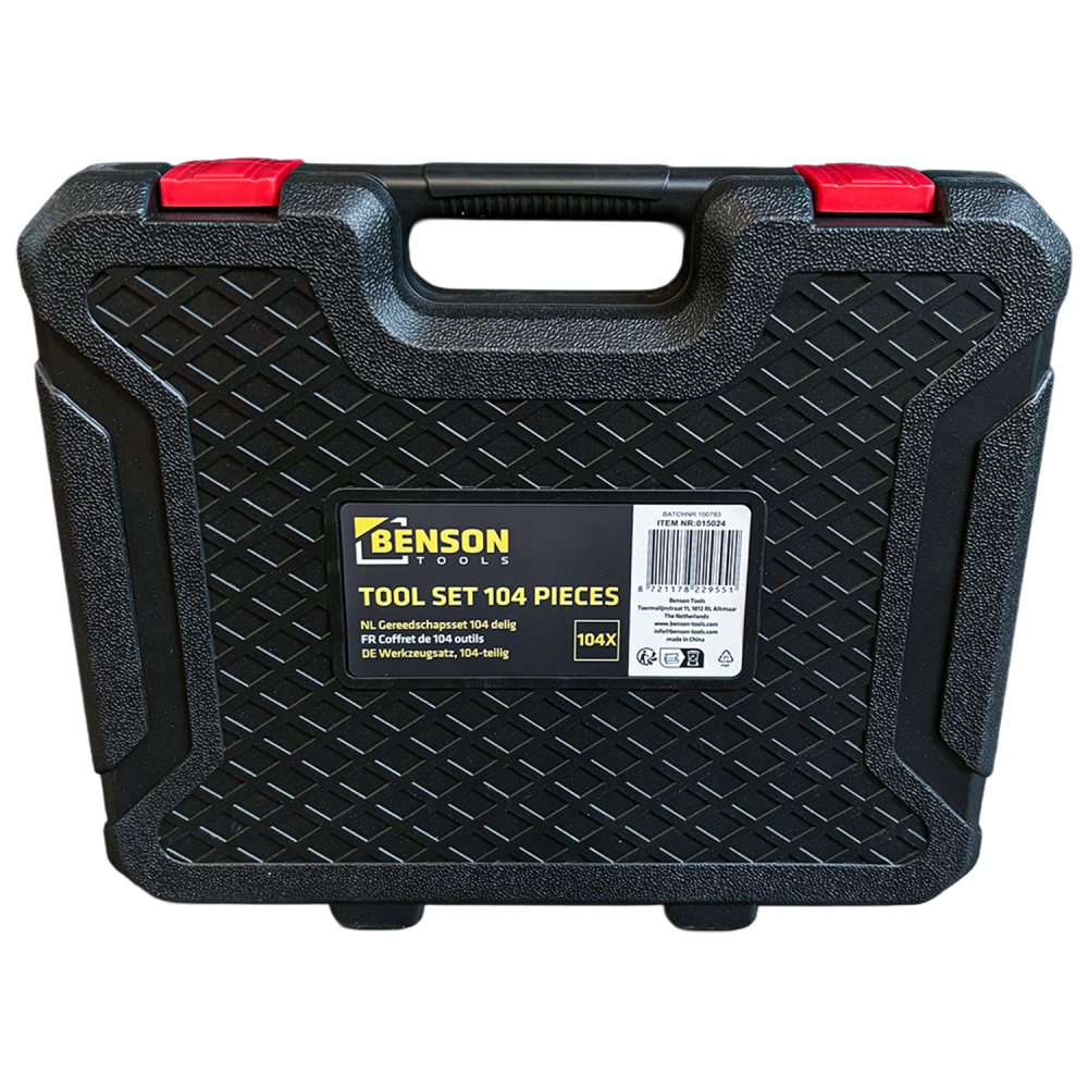 Werkzeugkoffer / Werkzeugsatz 104-teilig