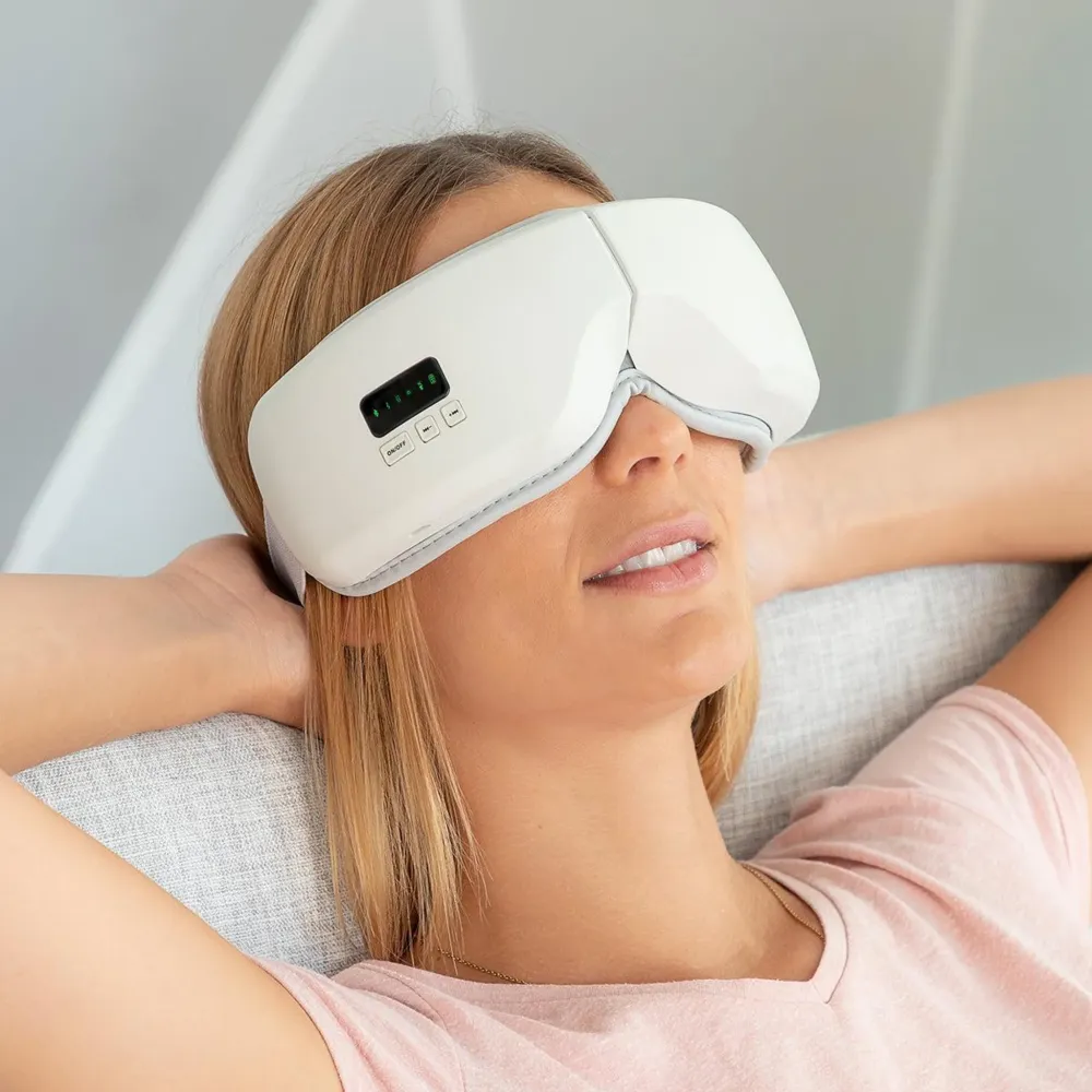 Produktabbildung: 4-in-1 Augenmassagegerät mit Wärme- und Musikfunktion