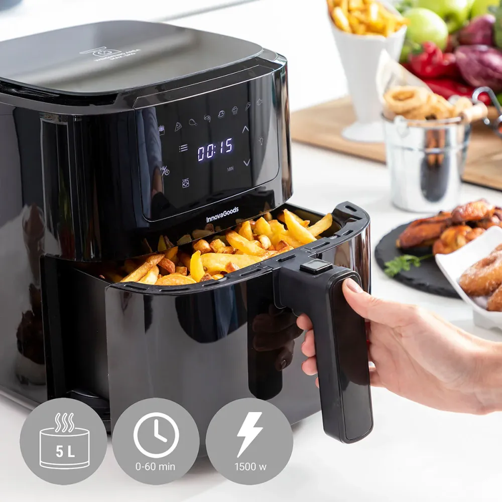 Heißluftfritteuse mit Waage Fryinn Balance 