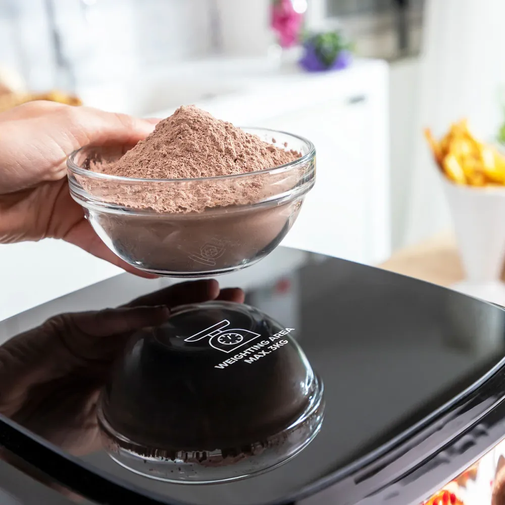 Heißluftfritteuse mit Waage Fryinn Balance 