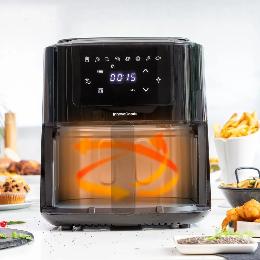 Heißluftfritteuse mit Waage Fryinn Balance 