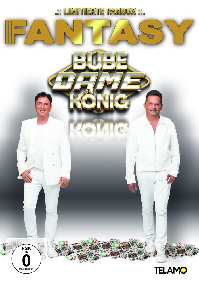 Bube Dame König Fanbox + GRATIS Kugelschreiber mit LED