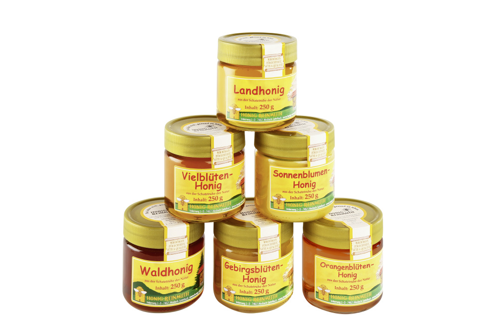 Honig-Probierpaket "Unsere Klassiker" (6x 250g)