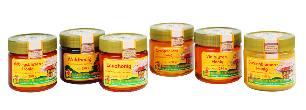 Honig-Probierpaket "Unsere Klassiker" (6x 250g)