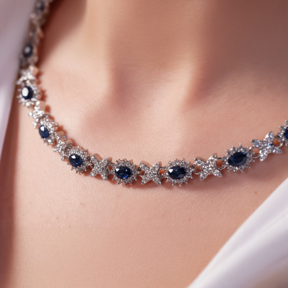 Schmuckset Himmelssymphonie mit Halskette und Magnetarmband