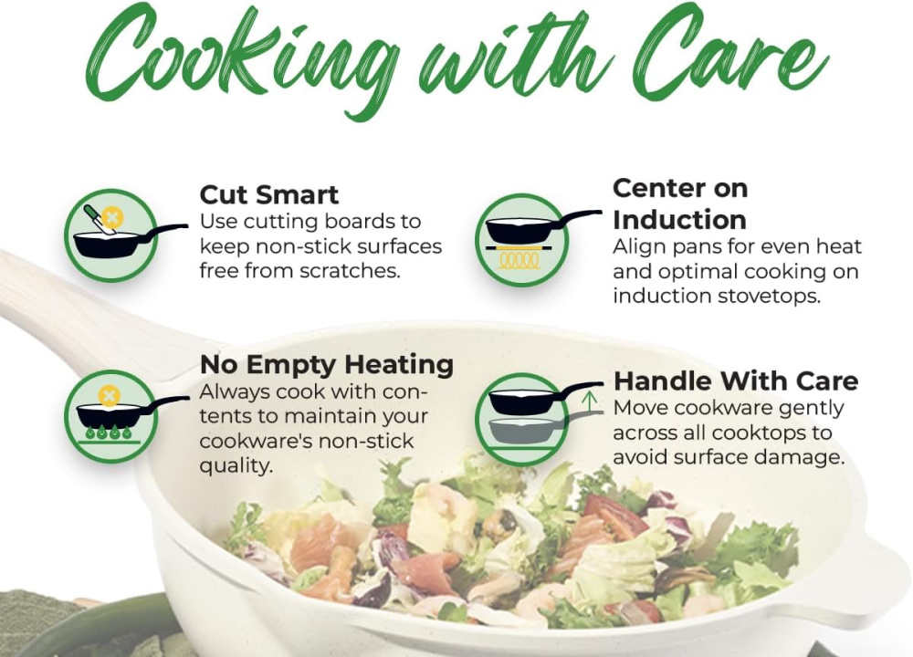 15-teiliges Granit-Kochtopf-Set