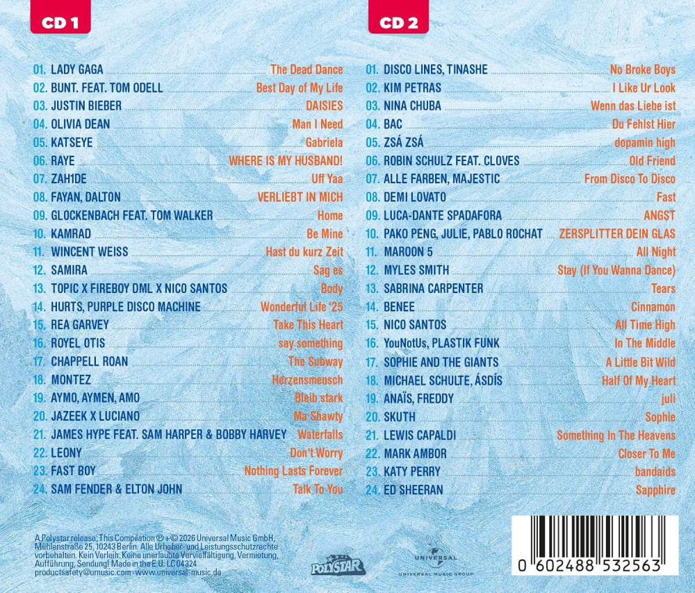 Megahits 2026 - Die Erste