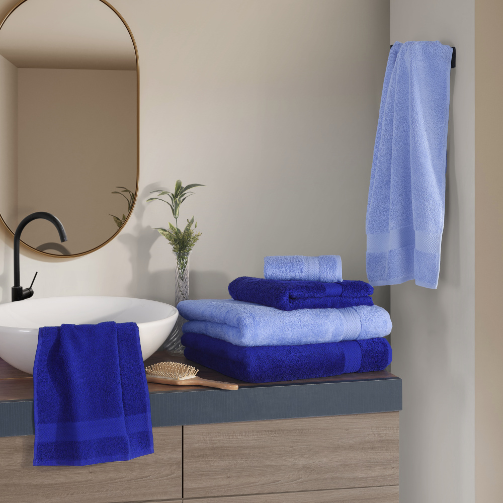 6-teiliges Handtuch-Set "Luxus-Traum"