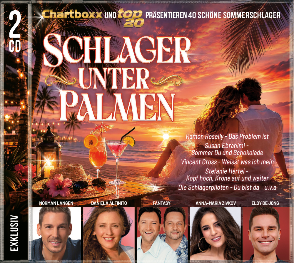 Chartboxx & Top20 präsentieren: Schlager unter Palmen