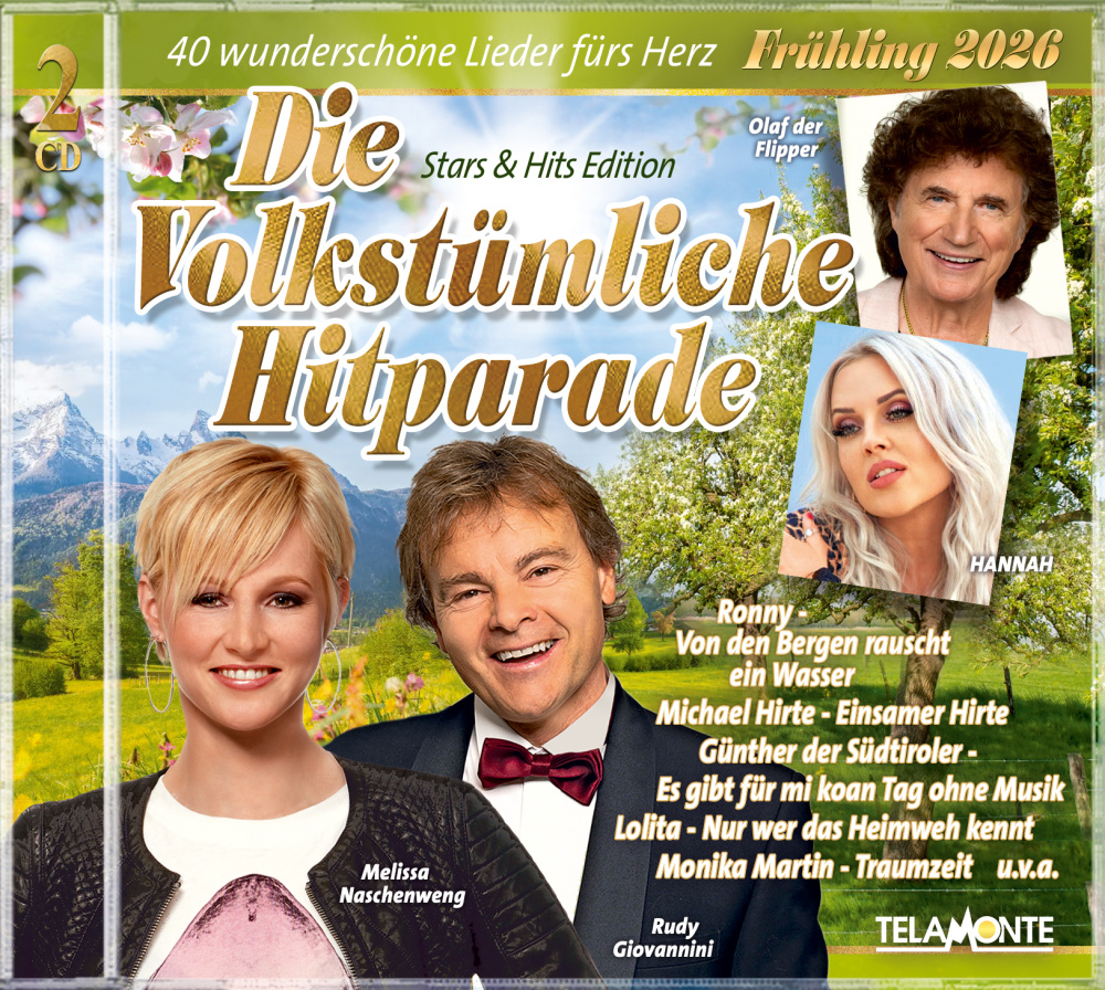 Die Volkstümliche Hitparade Frühling 2026