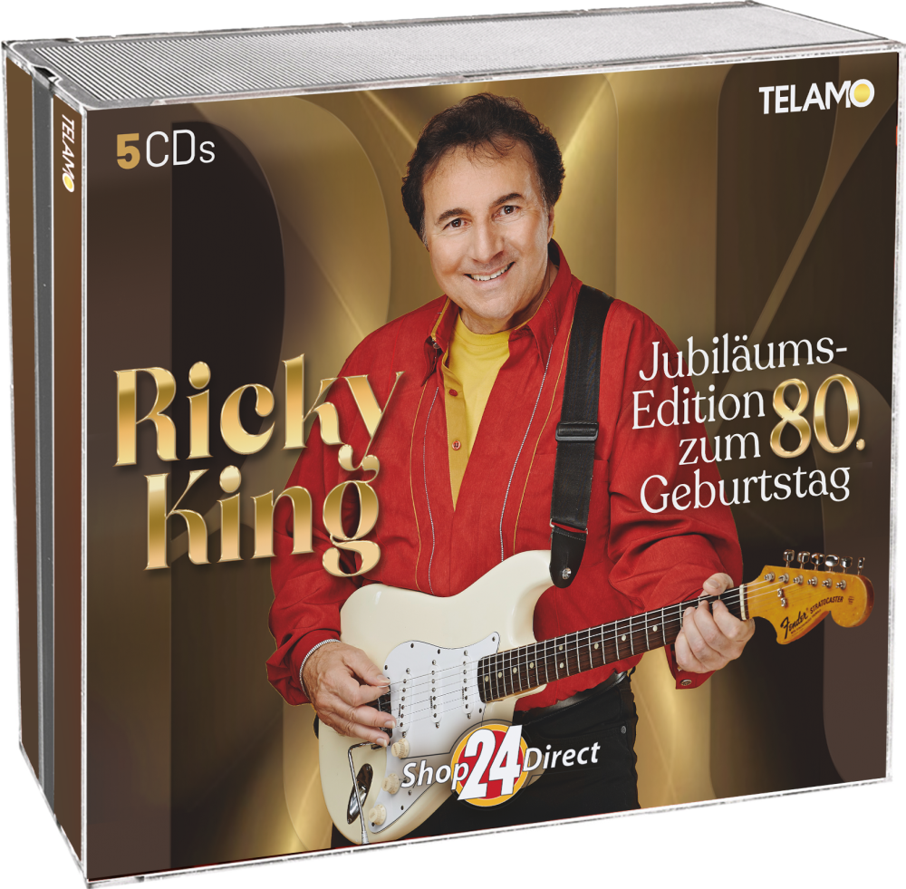 Jubiläumsedition zum 80. Geburtstag + GRATIS Schlüsselanhänger "Gitarre"