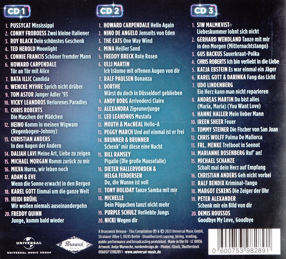 Musikbox Helden - Schlager Legenden