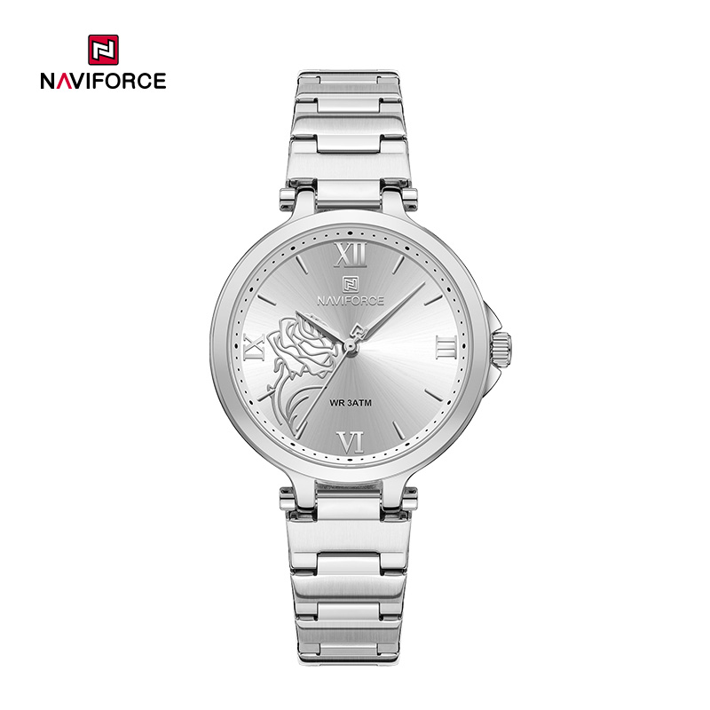 Damen-Armbanduhr Silver Rose 