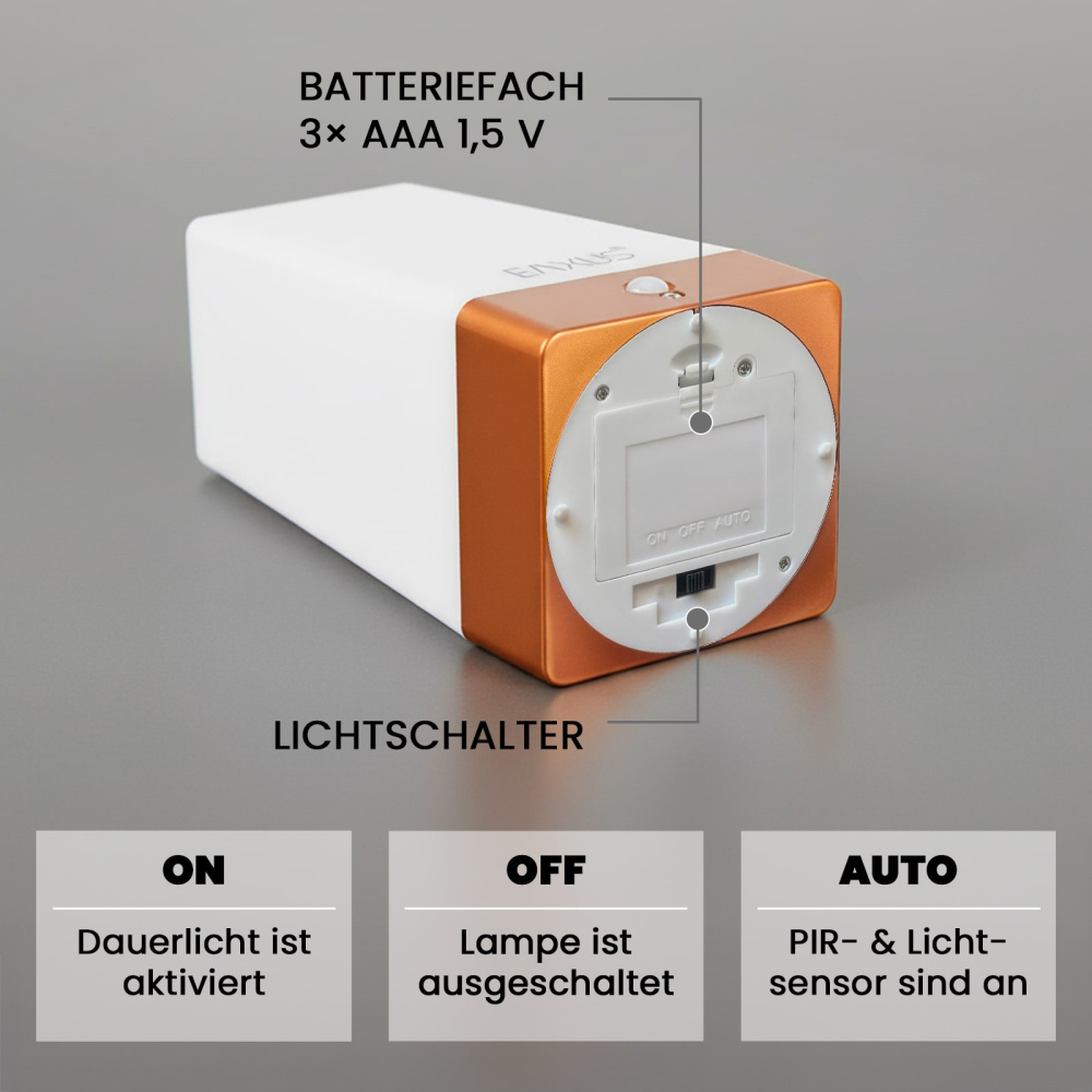LED-Nachtlicht mit Bewegungssensor