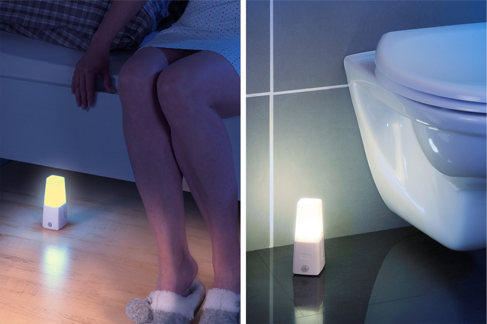 LED Nachtlicht mit Bewegungssensor, 2er-Set