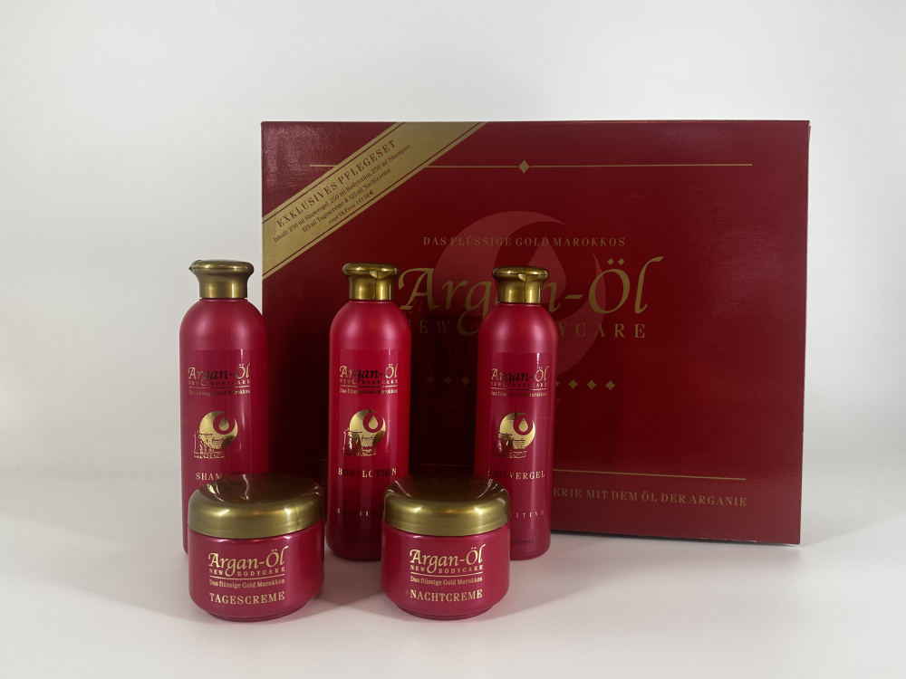 Arganöl-Pflegeset für Haut & Haar