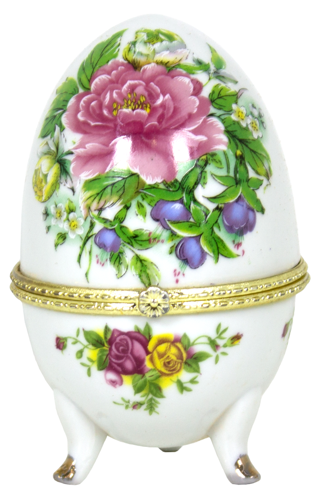 Porzellan-Eier, 4er-Set