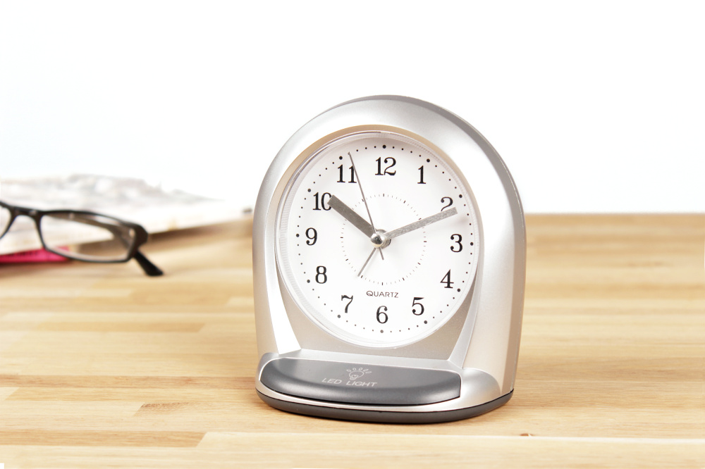 LED-Wecker leuchtend, rund