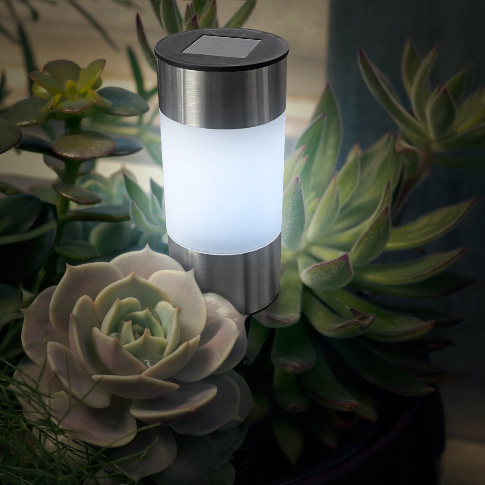 LED Garten-Solarleuchte, 3er-Set