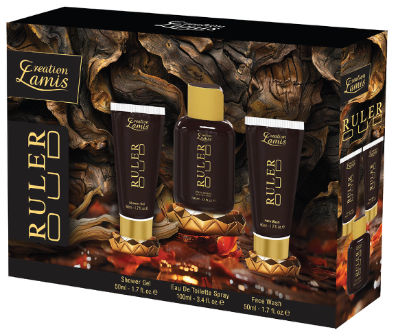 Produktabbildung: Parfümgeschenkset 3-tlg. - Ruler Oud für Ihn
