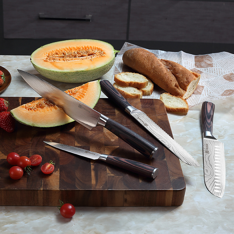 Küchenmesser-Set von Paudin, 4-teilig