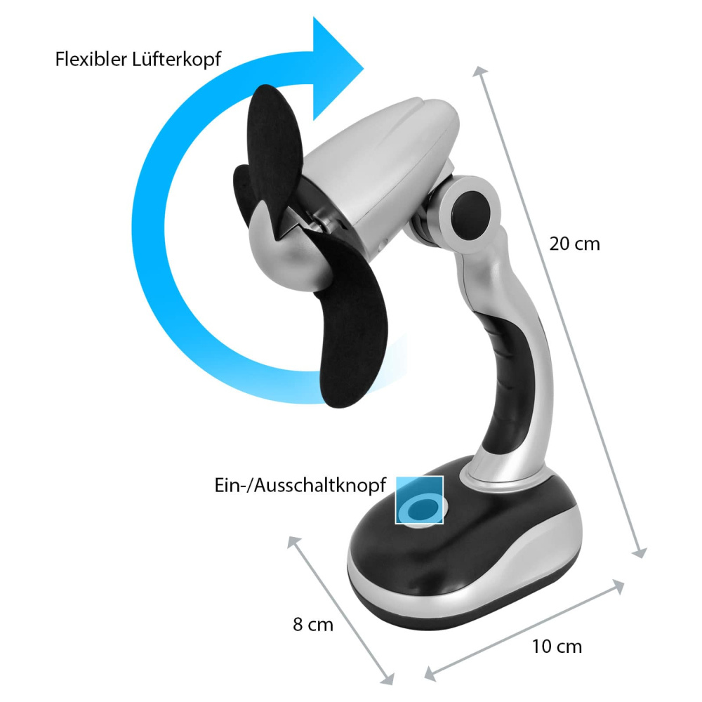 Hand- und Stand-Ventilator