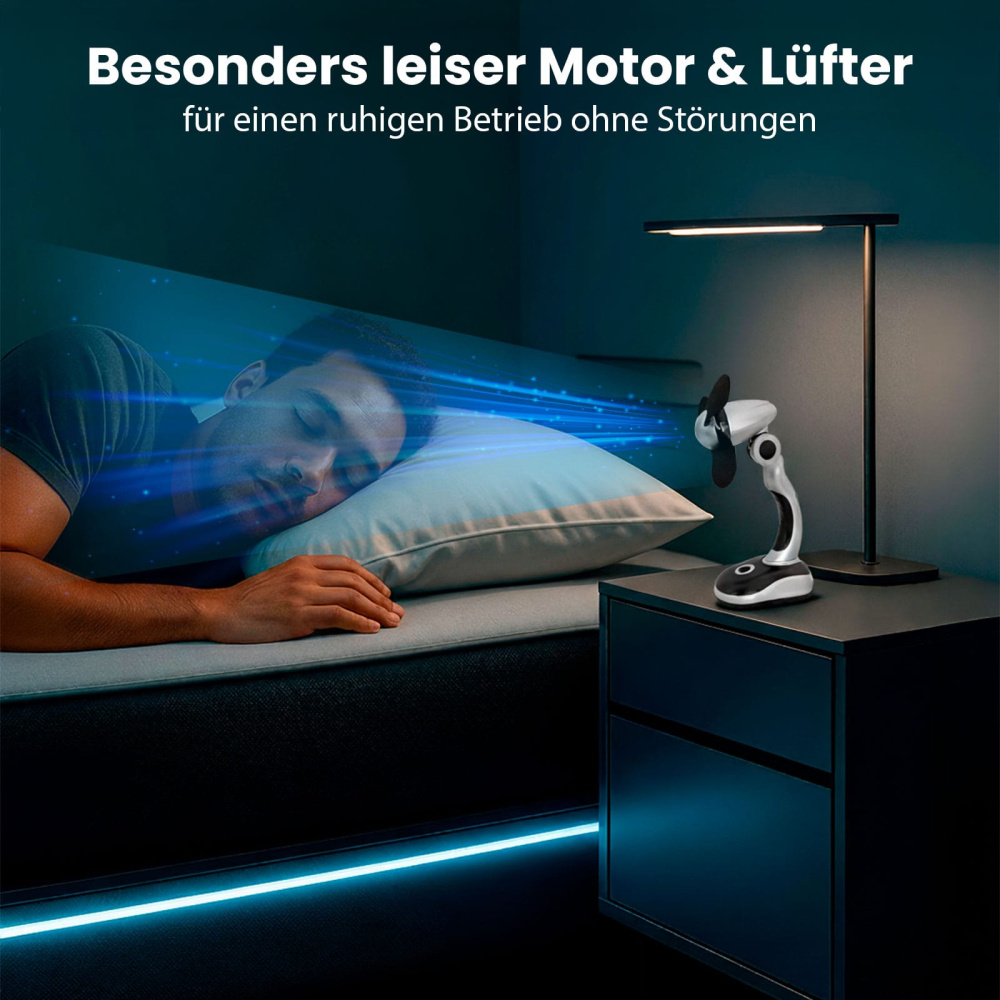 Hand- und Stand-Ventilator