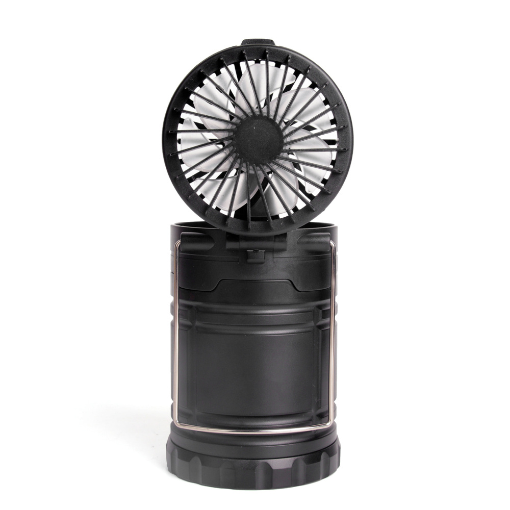 Praktische Lampe mit Ventilator