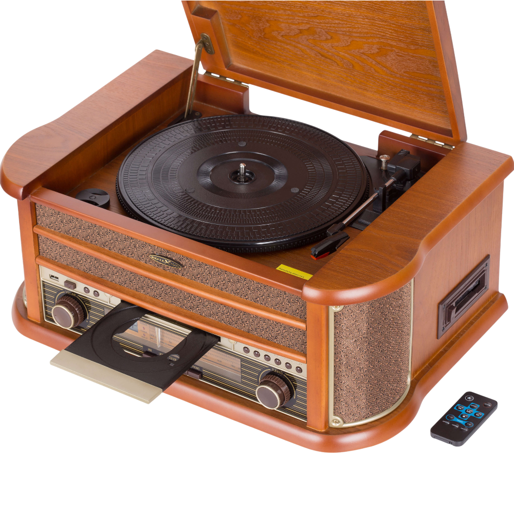 Produktabbildung: Retro-HiFi Anlage mit Encoding-Funktion