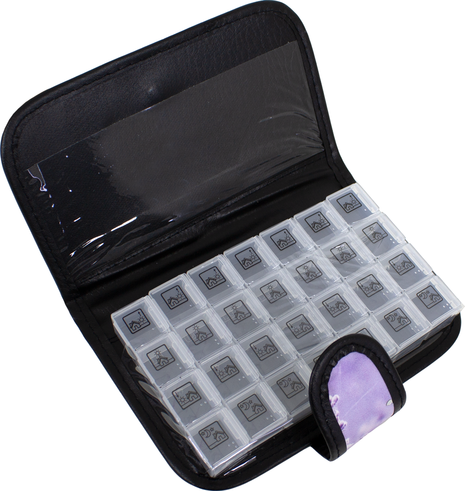 Pillendose "Lavendel-Traum" für 7 Tage