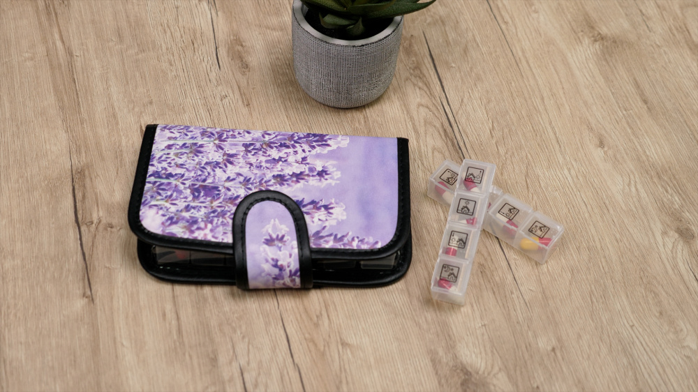 Pillendose "Lavendel-Traum" für 7 Tage
