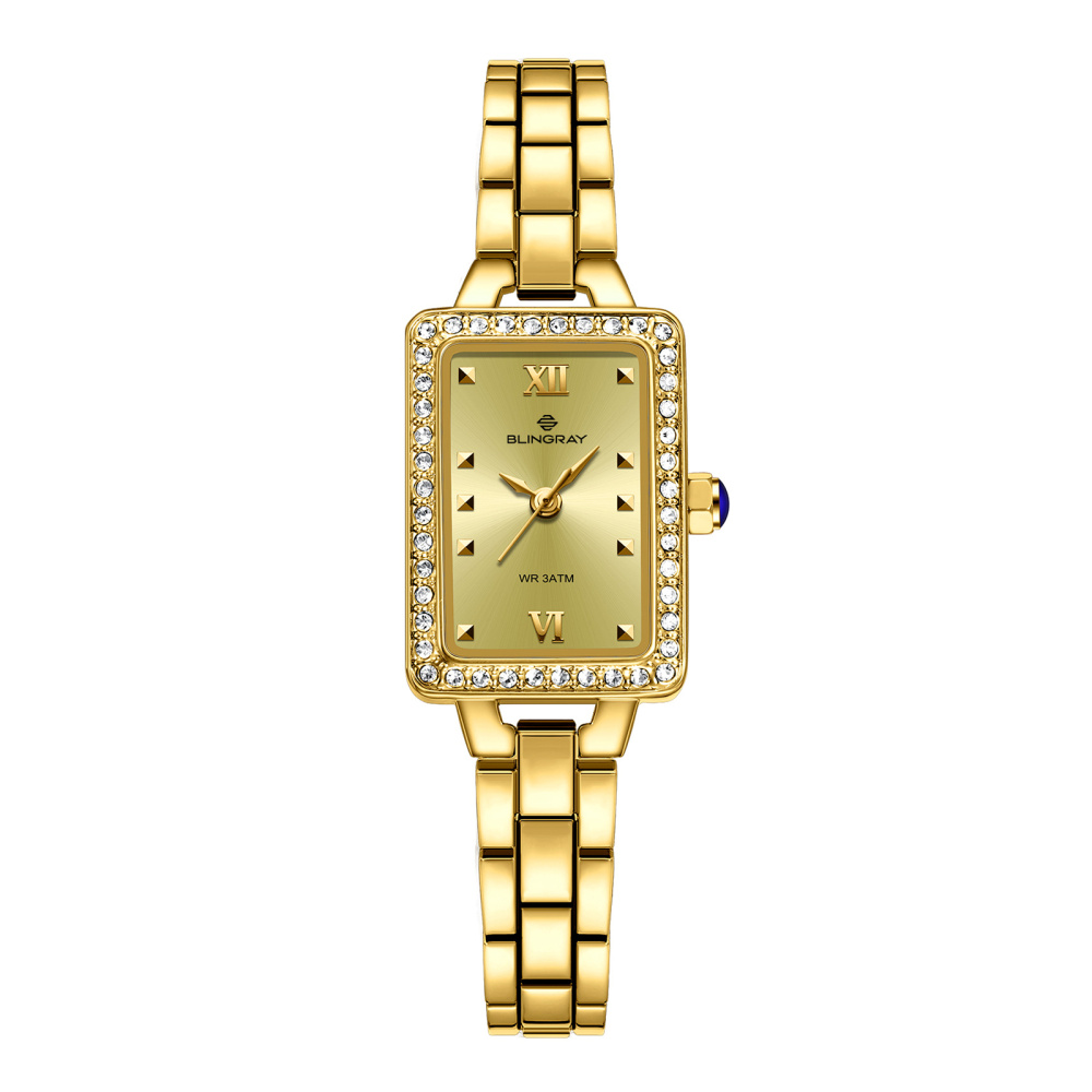 Damen-Armbanduhr Blingray Cheri Cheri, gold