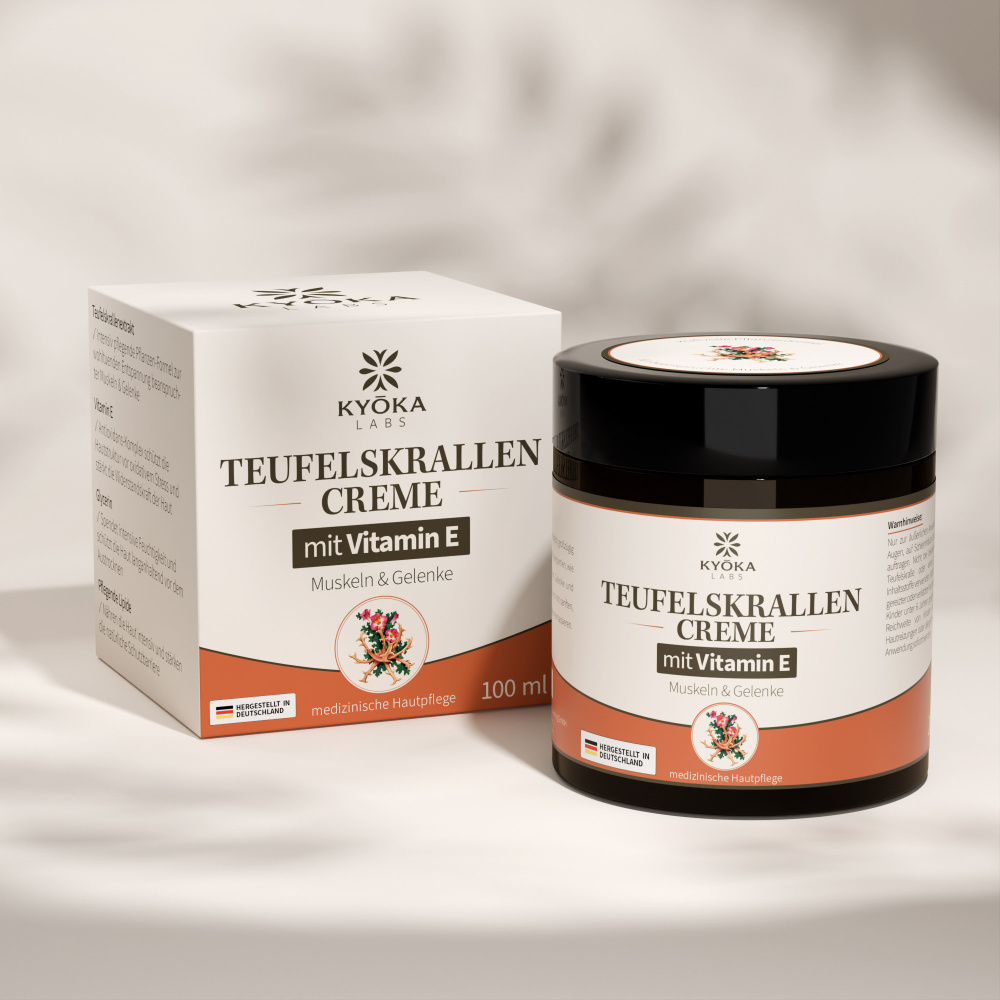 Kyoka Teufelskrallen-Creme mit Vitamin E