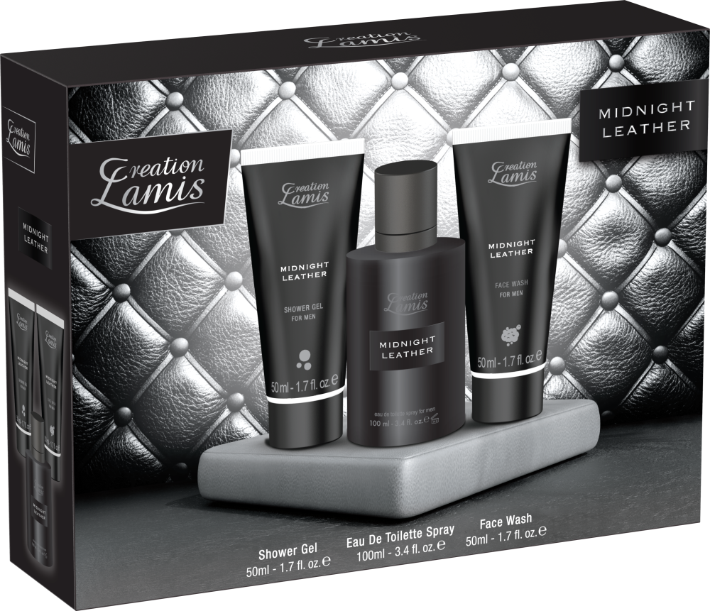 Produktabbildung: Parfümgeschenkset Midnight Leather für Ihn