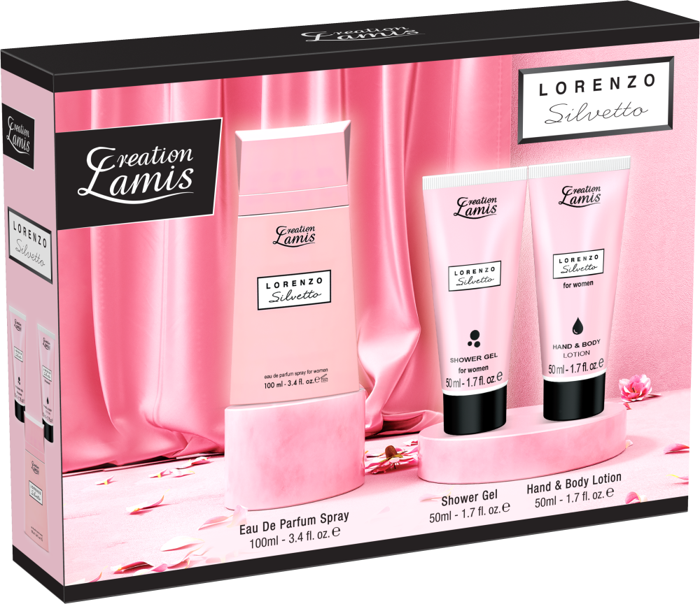 Produktabbildung: Parfümgeschenkset Lorenzo Silvetto für Sie