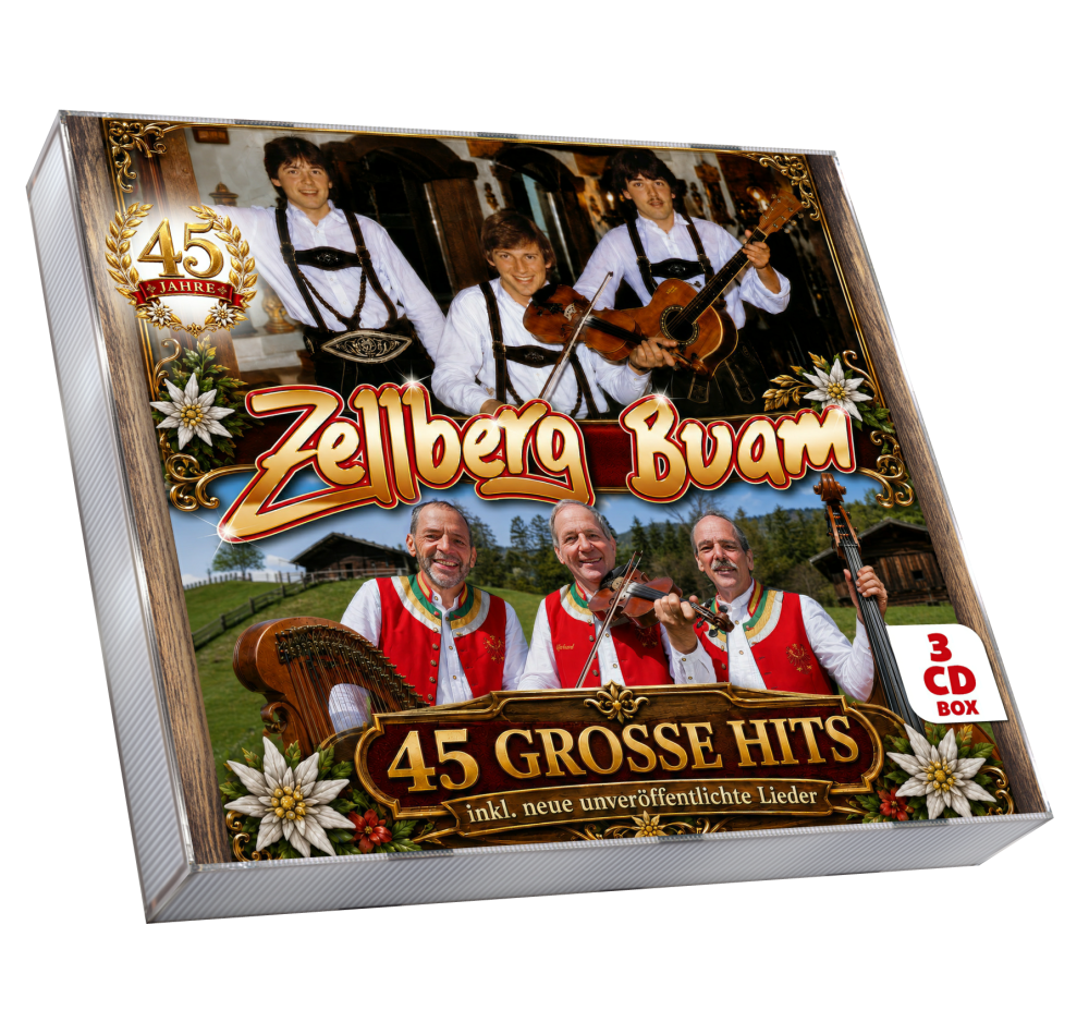 Produktabbildung: 45 große Hits inkl. neue unveröffentlichte Lieder