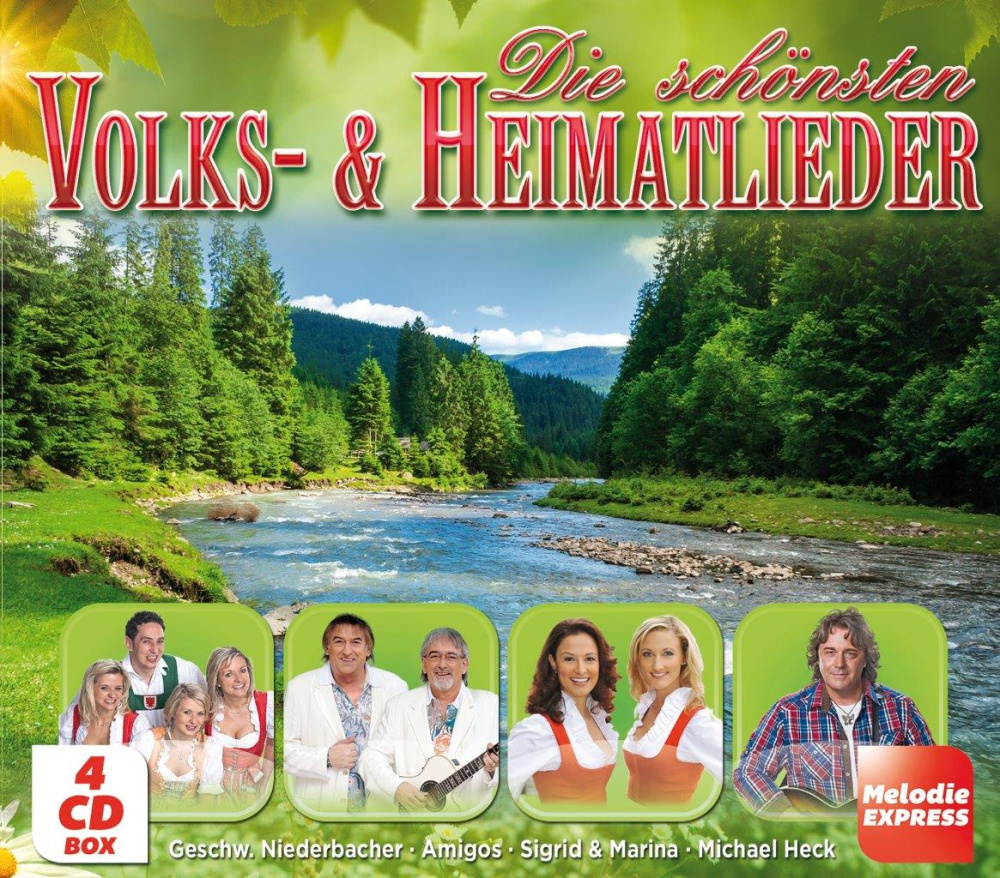 Produktabbildung: Die schönsten Volks- & Heimatlieder