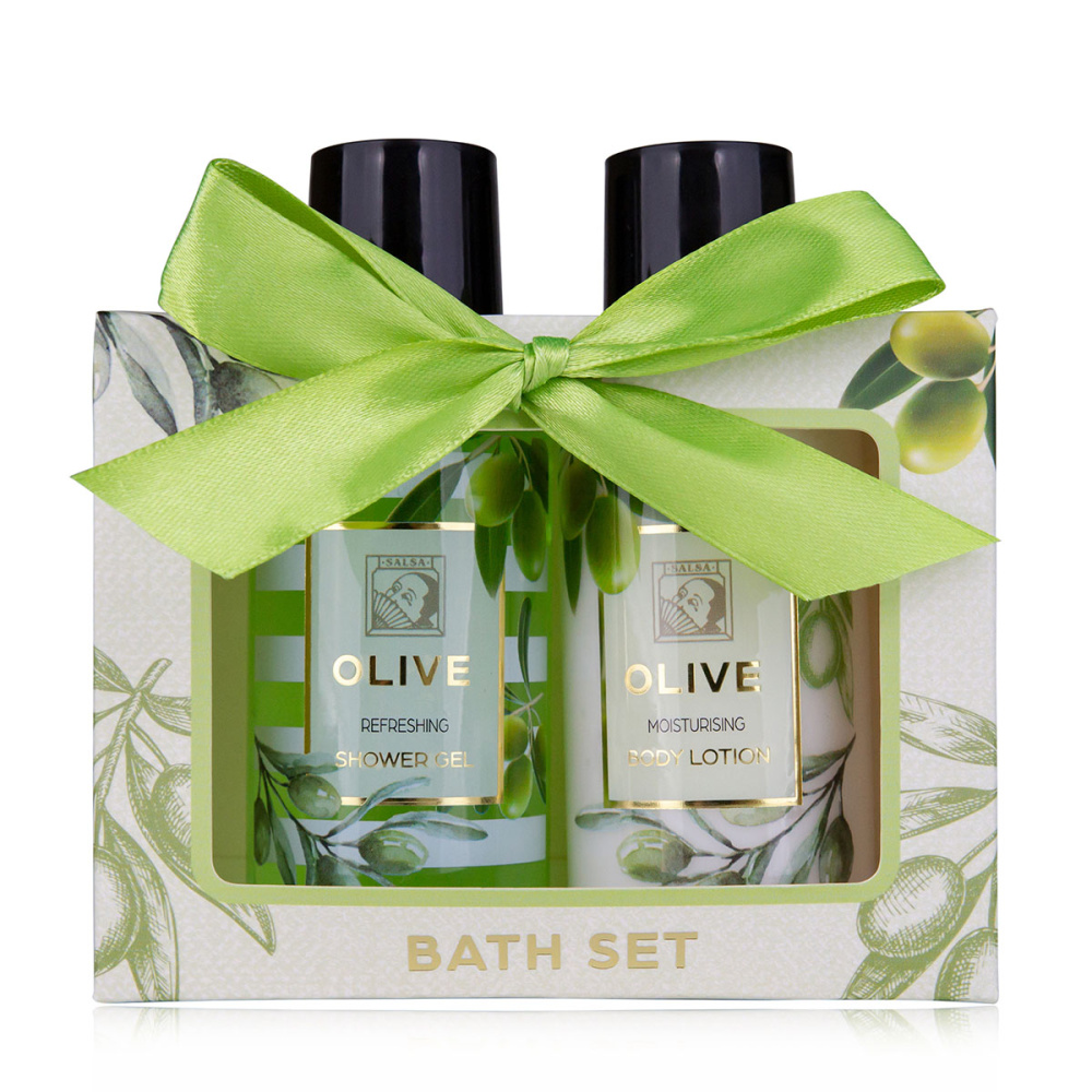 Geschenkset Olive, 2-teilig