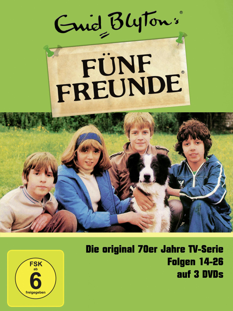 0888837329194 - Enid Blyton - Fünf Freunde Box 2 Folgen 14-26 (DVD)