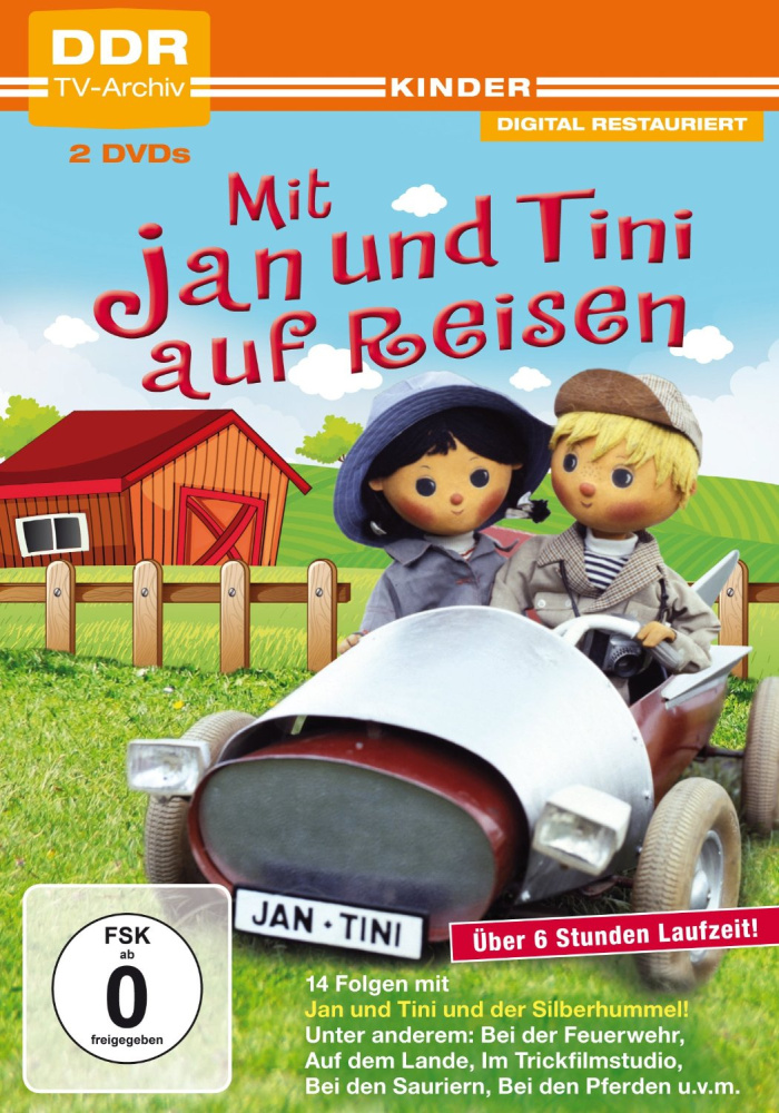 4052912371484 - Mit Jan und Tini auf Reisen - Box 1 (DVD)