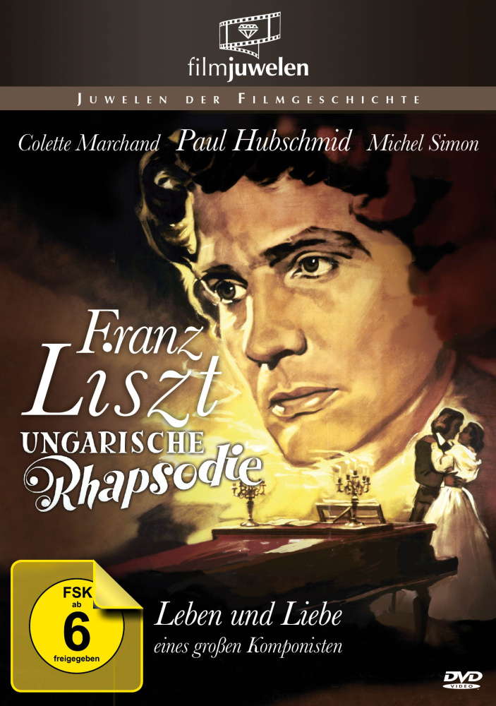 4042564148596 - Ungarische Rhapsodie - Franz Liszts grosse Liebe (DVD)